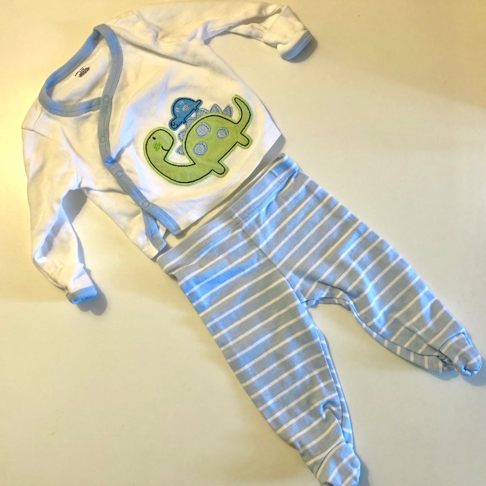 2 Piece 0-3 month Set